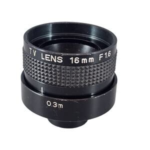 TV Lens CCTV 16mm F1.6 1:1.6 Unbranded
